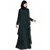 Shrug abaya- Dark Green Shrug abaya- Dark Green